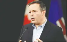  ?? IAN KUCERAK/FILES ?? Premier Jason Kenney heaped scorn this week on the decision by Norway’s sovereign wealth fund to divest from the oilsands.