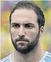  ??  ?? GONZALO HIGUAÍN. 30. 71. 32. Juventus (Italia). delantero.