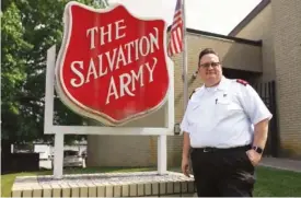  ?? STAFF PHOTO BY OLIVIA ROSS ?? Doug McClure poses for a photo Sept. 11 at The Salvation Army.