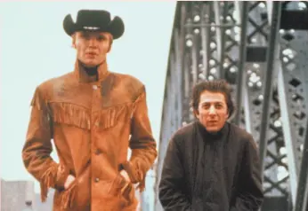  ?? United Artists 1969 ?? Jon Voight and Dustin Hoffman star in “Midnight Cowboy,” the 1969 winner of the best picture Oscar. It remains as powerful today as when it was released.