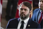  ?? TOM WILLIAMS — POOL PHOTO VIA AP, FILE ?? Rep. Ruben Gallego, D-Ariz., is seen in the U.S. Capitol, on July 14 in Washington.