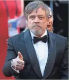  ?? GETTY IMAGES ?? Actor Mark Hamill arrives for the 90th Annual Academy Awards on Sunday.