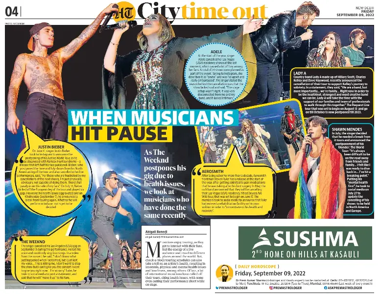 WHEN MUSICIANS HIT PAUSE PressReader