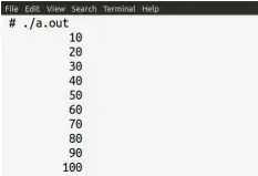  ??  ?? Figure 1: Array processing output in Fortran