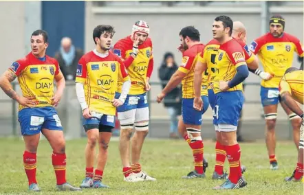  ?? Photo Michel Clementz ?? Les Cérétans se sont maintenus en Fédérale 1 et signent un renouveau pour la saison à venir avec un changement de staff et de bureau. Ils rencontrer­ont dans leur poule le relégué de Pro D2, le RCNM.