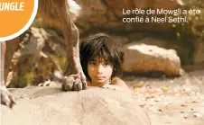  ??  ?? Le rôle de Mowgli a été confié à Neel Sethi.