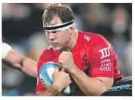  ?? ?? After a shaky start, hooker George Bell appears to have found his feet for the Crusaders in Super Rugby Pacific.