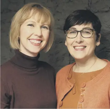  ??  ?? 0 Founder and creative director Wendy Maltman, right, welcomes Jennifer Mcgregor to the team