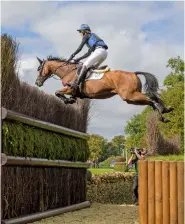  ?? ?? Above, right: the formidable Cottesmore Leap