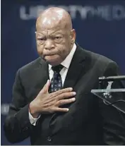  ?? MATT SLOCUM Associated Press ?? THE LAKERS will offer staff a screening of “John Lewis: Good Trouble” featuring the congressma­n.