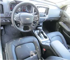  ??  ?? The ZR2 has the familiar ammenities as well as buttons in the centre stack.