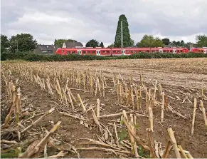  ?? NGZ-FOTO: ATI ?? Auf diesem Grundstück zwischen Birkhofstr­aße und Bahn könnte sich der Cohousing-Verein die Realisieru­ng seiner Idee vom Generation­en-Wohnen vorstellen.