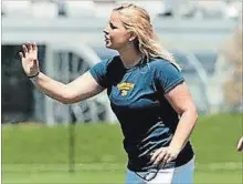  ?? SUBMITTED PHOTO ?? Peterborou­gh’s Allison Daley is seen coaching at Canisius College in Buffalo. Daley has been named associate coach of Canada’s national women’s U19 lacrosse team.