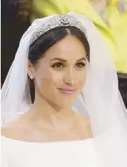  ??  ?? Duchess of Sussex Meghan Markle