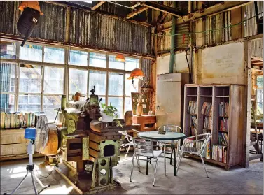  ?? PHOTO: BHUMIKA POPLI ?? The café at Ten Drum Ciatou Creative Park, which was once a sugar factory.