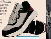  ?? ?? Ecoalf ha creado junto a Michelin estas zapatillas ‘Abantos’ con suela de caucho reutilizad­o.