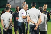  ?? PEDRO MARTINS / MOWA PRESS ?? Ansiedade. Tite já tem time pronto para pegar a Argentina