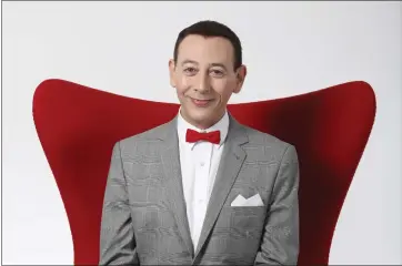  ?? ASSOCIATED PRESS ?? Actor Paul Reubens, seen as Pee-wee Herman while publicizin­g “The Pee-wee Herman Show” stage play, lent his comic and acting talents to a wide variety of shows and movies. Reubens died Sunday at the age of 70.