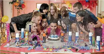  ?? [PHOTO BY MURRAY CLOSE, NETFLIX] ?? The cast of “Sense8”