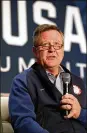  ?? GETTY IMAGES ?? U.S. Olympic Committee CEO Scott Blackmun is stepping down to deal with prostate cancer.
