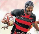  ?? /The Herald ?? Undiscipli­ned: Junior Pokomela is one of three Cheetah players who received a yellow card last weekend. Nine yellow cards have blighted the Cheetahs’ Pro14 campaign.