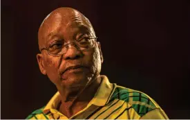  ?? FOTO: AFP / LEHTIKUVA/MUJAHID SAFODIEN ?? Sydafrikas tidigare president Jacob Zuma åtalas.