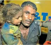  ?? — DC ?? Two-year-old A. Chandrasek­har after being rescued on Wednesday.