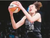  ?? AP FILE ?? Ex-WNBA MVP Breanna Stewart announced Wednesday that she was joining the Liberty. Stewart, 28, had spent the first six seasons of her career with the Storm.