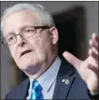  ?? ADRIAN WYLD/ THE CANADIAN PRESS ?? Liberal leadership candidate Marc Garneau unveiled his economic platform Monday in Toronto.