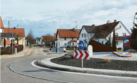  ?? Foto: Matthias Link ?? In Fessenheim wird der Verkehr von und nach Wemding ab nächster Woche umgeleitet.