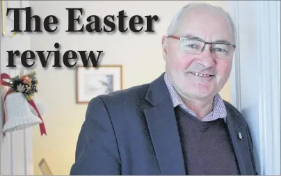  ?? MILLICENT MCKAY/JOURNAL PIONEER ?? Wayne Easter, Member of Parliament for Malpeque, says 2017 was comprised of new and old lessons, uncertaint­y and success.