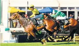 ?? JC PHOTOGRAPH­ICS ?? Tilbury Fort wins the G-Bets Gauteng Summer Cup at Turffontei­n on Saturday, crowning a day of victory for trainer Sean Tarry./