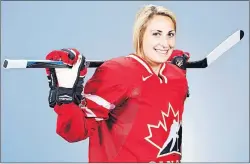  ?? HOCKEY CANADA ?? Shannon MacAulay is a hockey player from Mount Herbert.