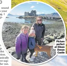  ?? ?? Picture perfect at Eilean Donan Castle