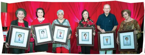  ??  ?? CELEBRATIO­N AT MARRIOTT. The birthday honorees of Cebu City Marriott Hotel, from left, Flor Ynclino of TF, Sun.Star's Nelia Neri, Cookie Newman and Mila Espina, Jaime Picornell of CDN and Sun.Star's Chinggay Utzurrum. Right photo shows the party hosts,...