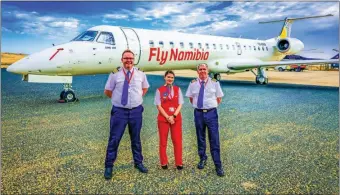  ?? ?? Due soon: FlyNamibia will launch the Windhoek-Maun route in July