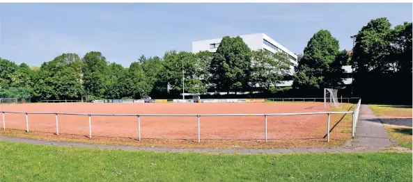  ?? FOTO: JÜRGEN MOLL (ARCHIV) ?? Blick auf den Sportplatz Neuenkamp, die Heimstätte des BV 1910 Remscheid.