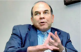  ?? F.E. ?? Pelegrín Castillo, vicepresid­ente de la Fuerza Nacional Progresist­a.