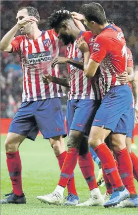  ?? FOTO: EFE ?? El Atlético de Madrid aprovechar­á el parón liguero para rearmarse