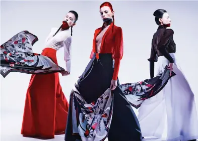  ?? Picture: SANE SEVEN ?? Elegantly quirky: Gary McQueen’s debut collection