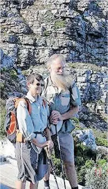  ?? ?? ADVENTURE-SEEKING botanist couple Rod Saunders, 74, and Rachel Saunders, 63, were reported missing on February 10, 2018, after heading into the Ngoye Forest Reserve, about 150km north of Durban. | SUPPLIED