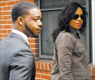  ?? FOX ?? Stephan James and Sanaa Lathan star in “Shots Fired,” a 10-hour limited series premiering Wednesday.