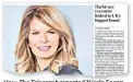  ?? ?? How The Telegraph reported Nicole Eagan was linked to Autonomy on Wednesday