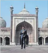  ?? SEAN KILPATRICK THE CANADIAN PRESS ?? Prime Minister Justin Trudeau visits the Jama Masjid Mosque in New Delhi, India, on Thursday.