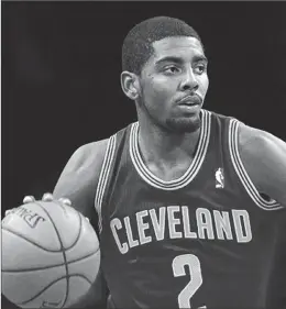  ?? File photo ?? After asking for a trade from Cleveland earlier in the summer, point guard Kyrie Irving was officially unvelied by the Boston Celtics Friday night.