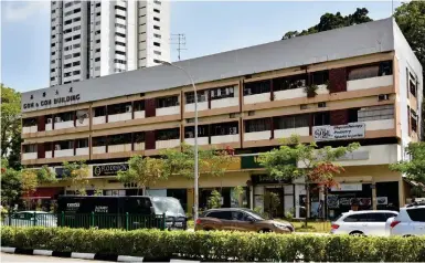  ??  ?? The former Goh & Goh Building, located next to Beauty World MRT Station, was purchased en bloc by BBR Holdings for $101.5 million