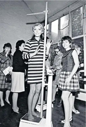  ??  ?? Actress Miriam Karlin, one of Weight Watchers’ earliest advocates. Nutritioni­st Amelia Freer, above right, promotes wellness