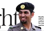 ??  ?? Saudi police officers will be the sole authority responsibl­e for monitoring offenses and imposing fines.