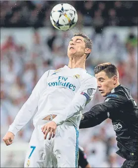  ?? FOTO: MD ?? Cristiano no falla en la Champions Ayer batió dos veces la portería del PSG