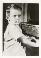  ?? Photograph: Courtesy of the OKPOP Museum ?? Claude Russell Bridges (AKA Leon Russell), piano prodigy, circa 1946.